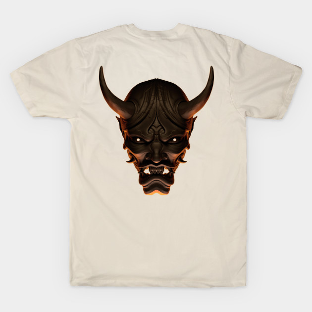 Hannya Series - Blackout (light) by ryu.ink